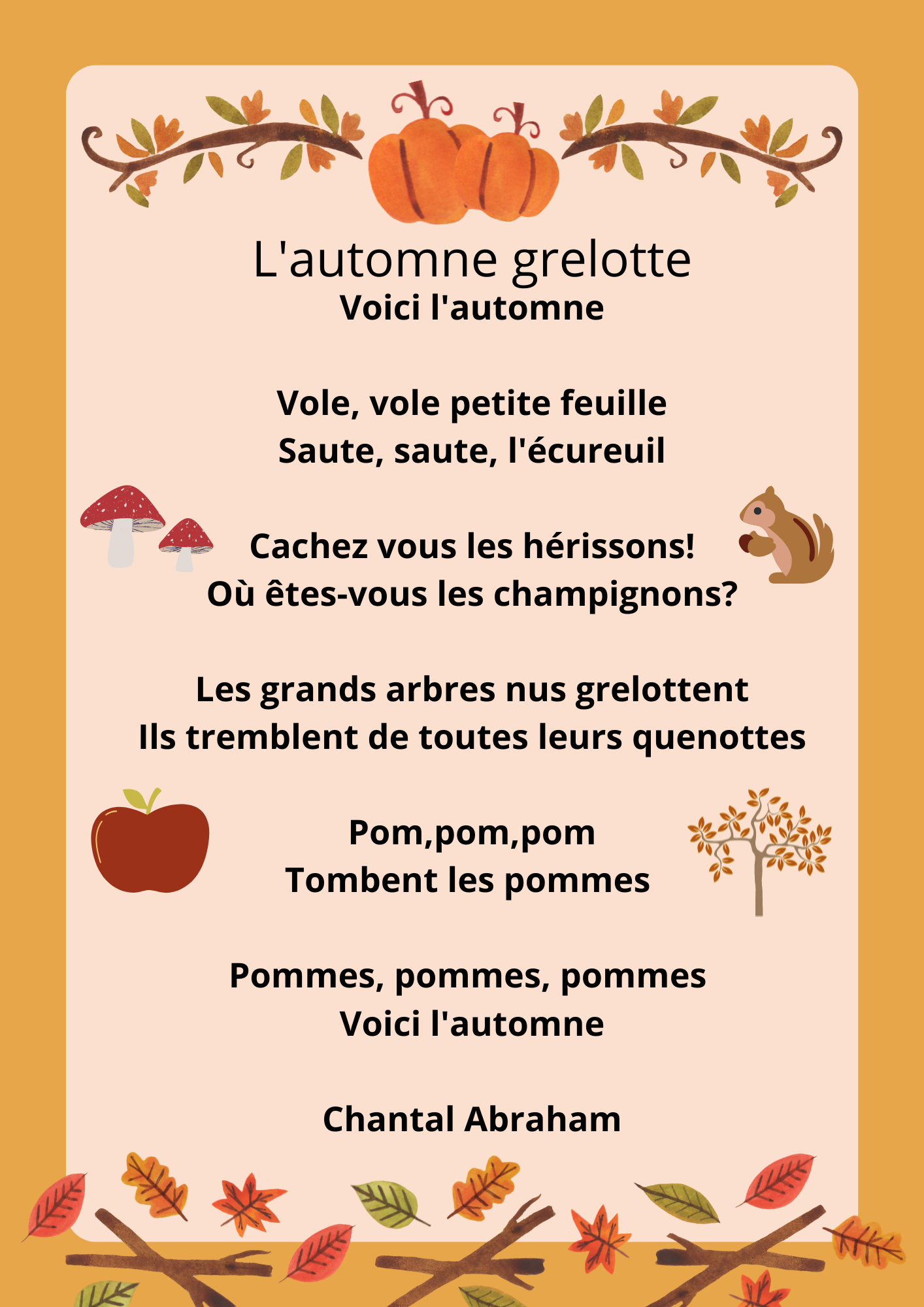 L'automne grelotte