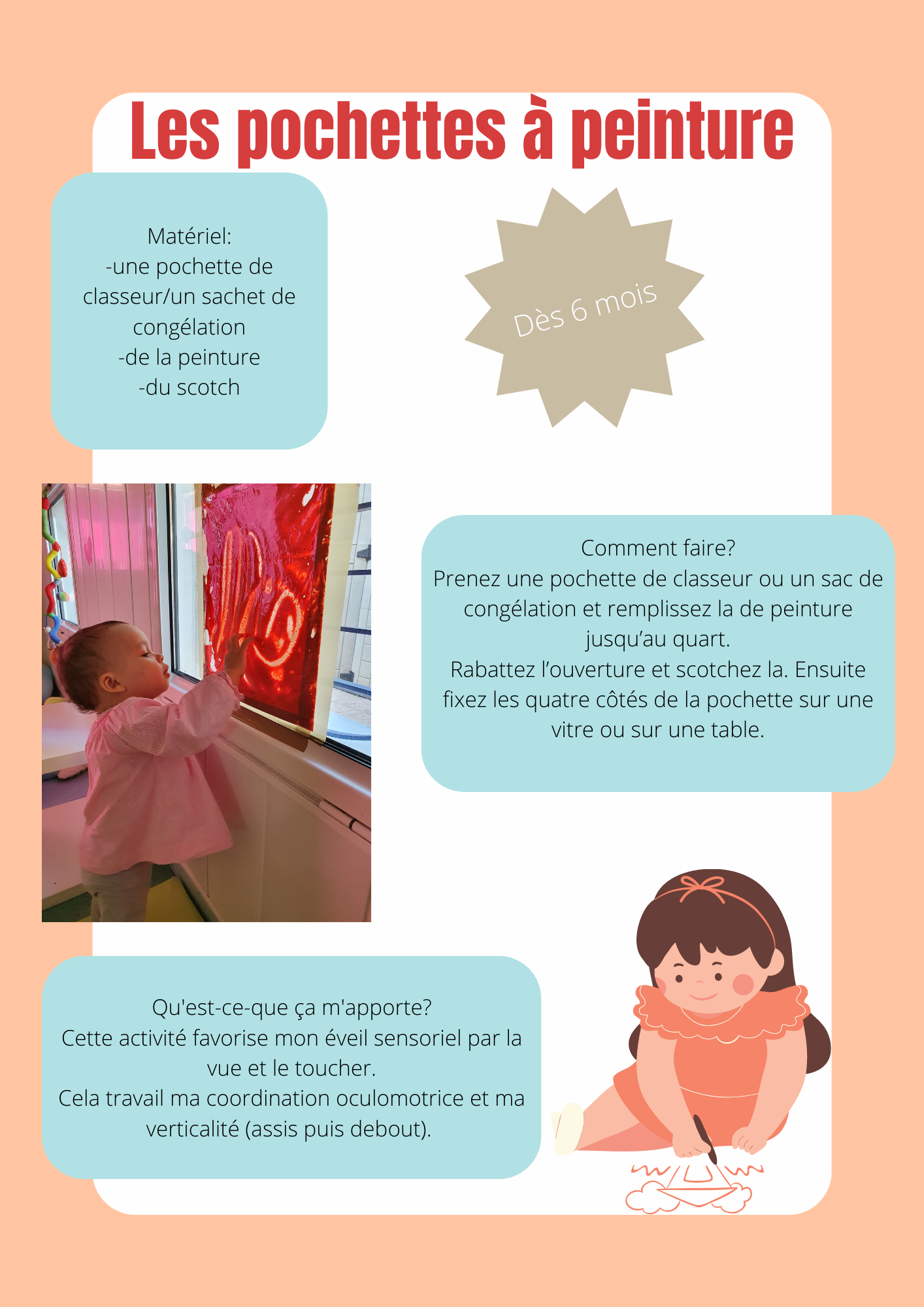 pochettes à peinture